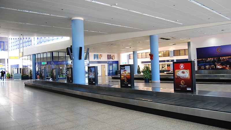 Gepäckausgabe am Marsa Alam Airport